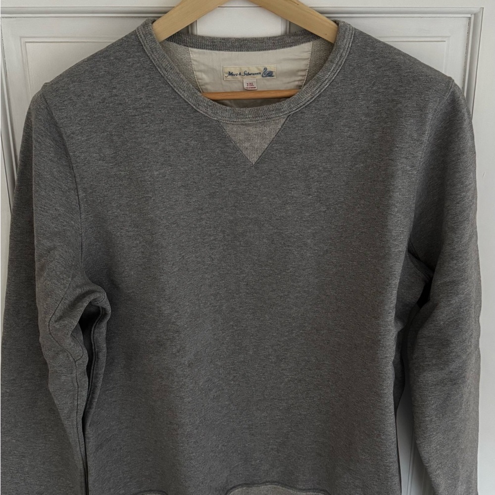 Men's Gray Crewneck Sweater